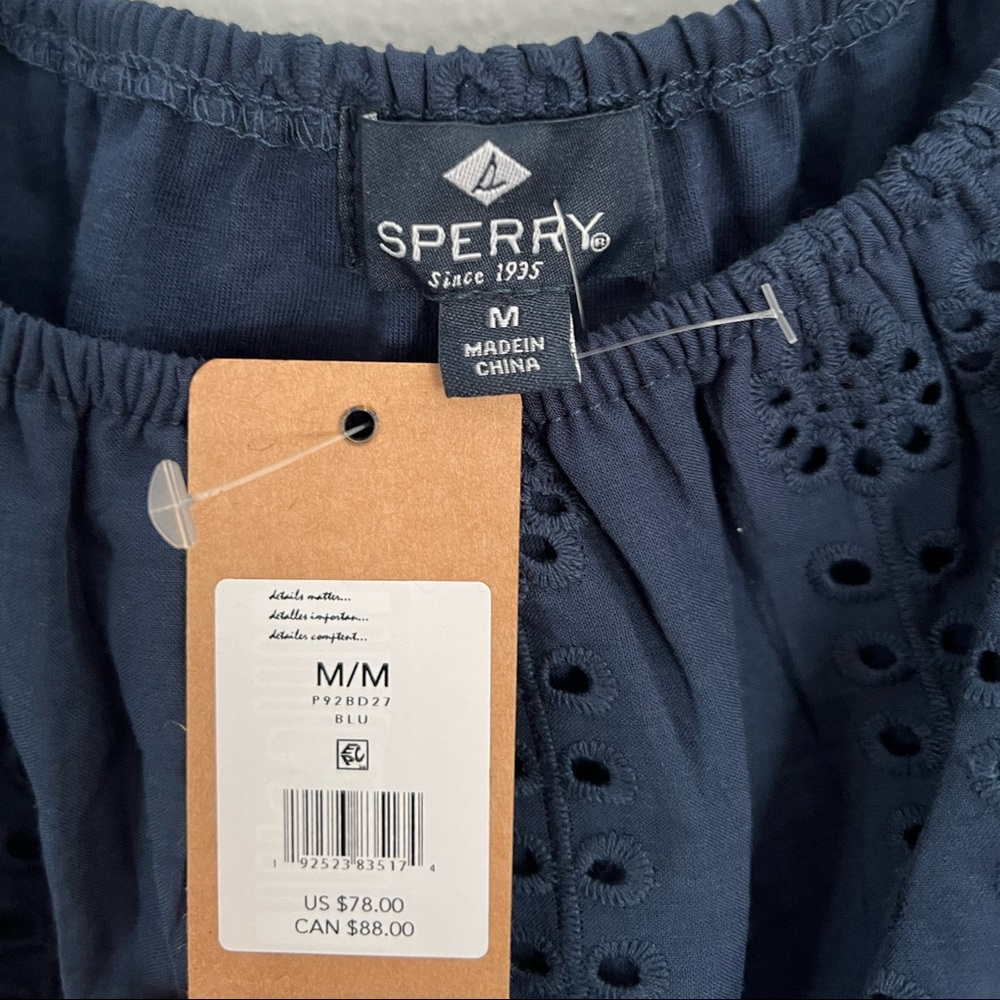 Sperry Romper (Navy) - Picture 3 of 3
